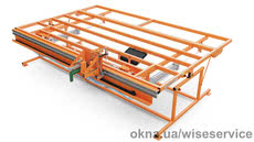 Стол для монтажа импоста в раму